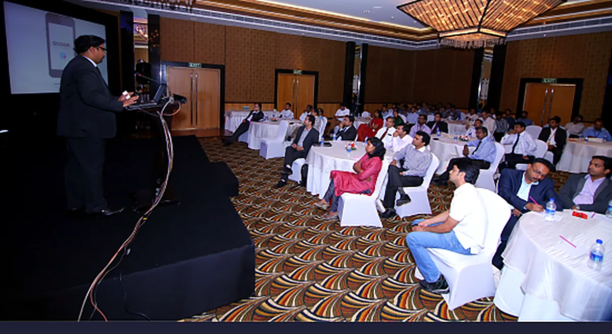 UK companies showcase to the Kerala ICT sector.